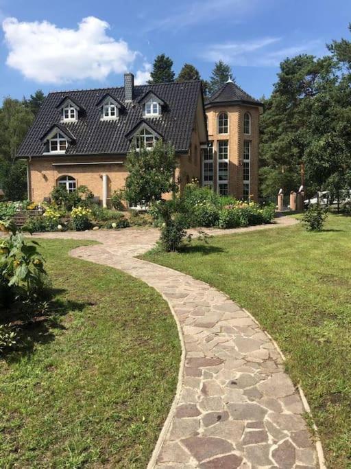 Penthouse Bernd Im Waldschloesschen Direkt Am See Wendisch Rietz Bagian luar foto