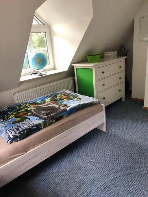 Penthouse Bernd Im Waldschloesschen Direkt Am See Wendisch Rietz Bagian luar foto
