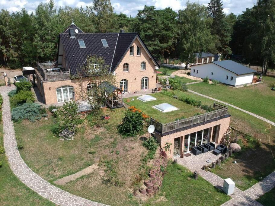 Penthouse Bernd Im Waldschloesschen Direkt Am See Wendisch Rietz Bagian luar foto